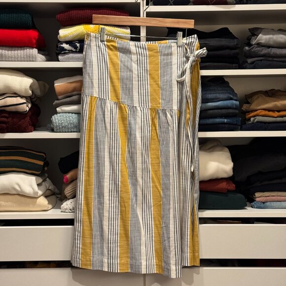 Maeve Laura Wrap Midi Skirt - Picture 3 of 8